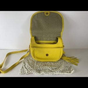Issacmizarahi yellow cross bag